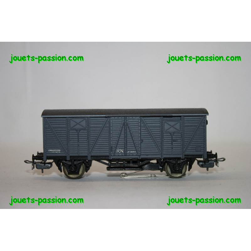 Wagon HO Electrotren Couvert Marchandise - Modélisme