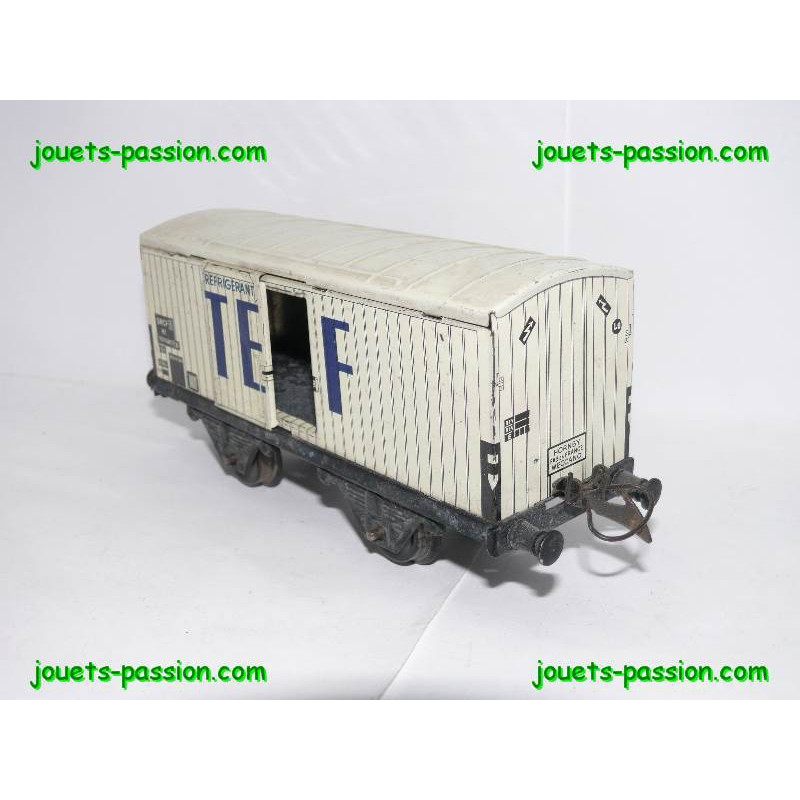 JEP 1/48 O/0 4592 WAGON CITERNE STEF TRANSPORT DE LAIT FOURGON