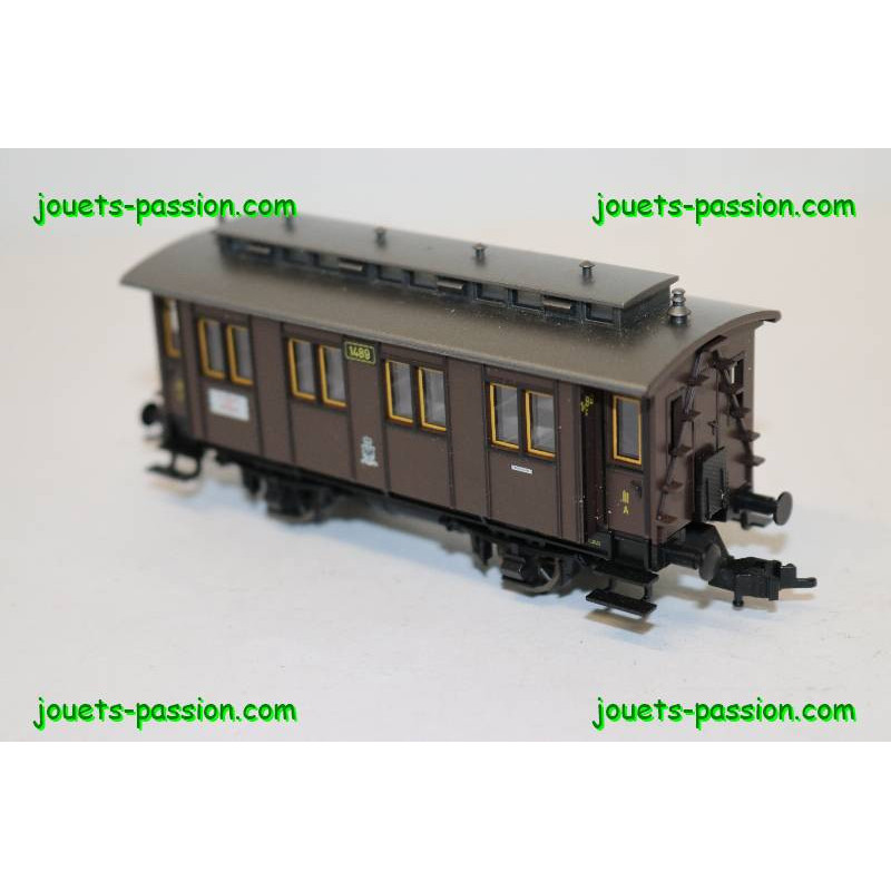 Fleischmann - Lot de 2 wagons voyageurs (D'occasion) à Lausanne pour