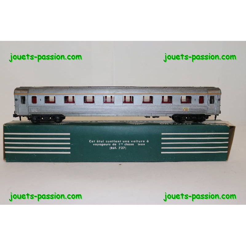 Hornby Ancien Wagon Voiture Voyageur N°3 Échelle O SNCF Mecc