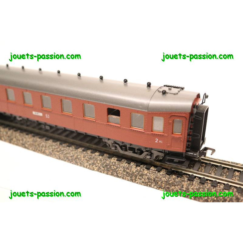 Roco HO - voiture uic capitole 1ere classe rouge sncf