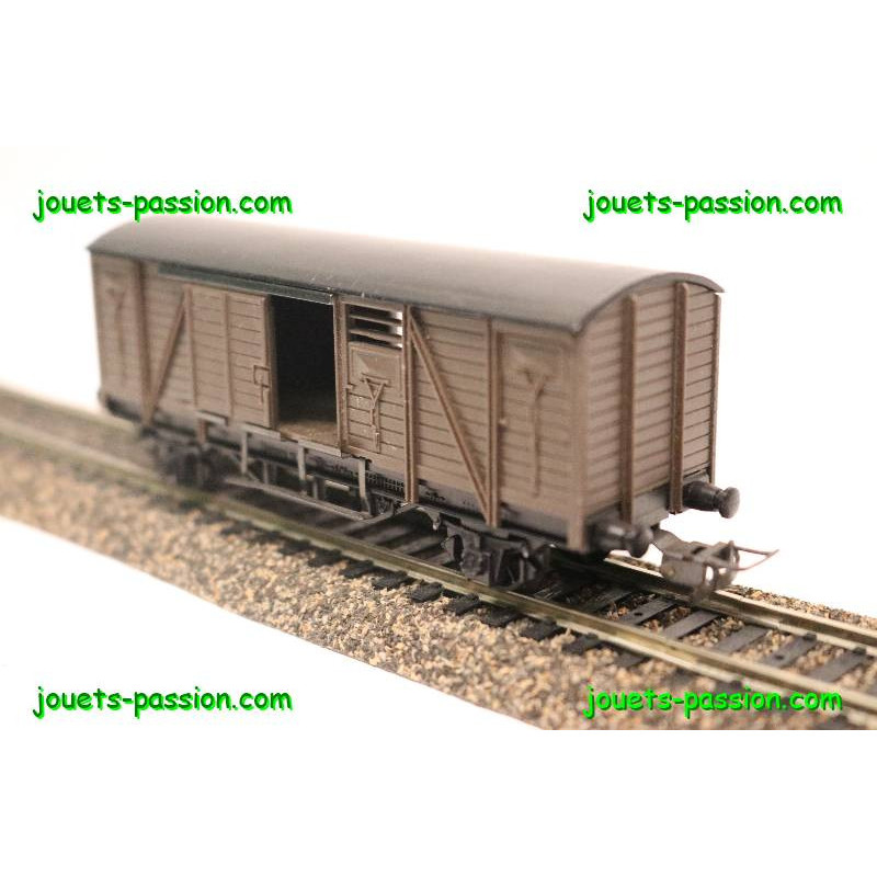 Voiture Fourgon Hornby N° 1-S – Wagon De Train Miniature, Bon état
