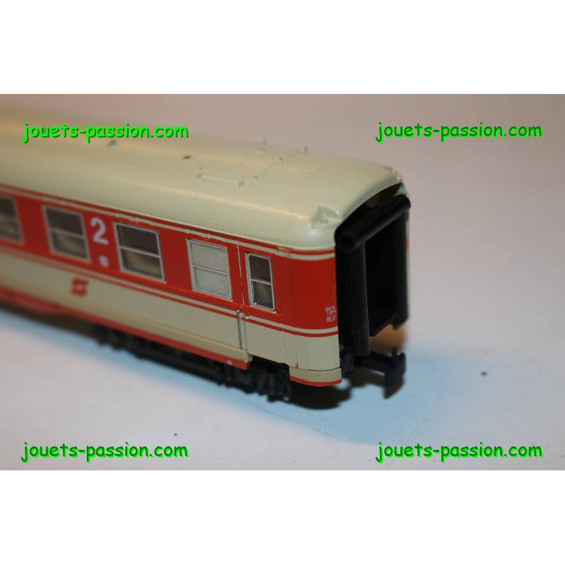 Liliput ho n°838 03 voiture fourgon postale, wagon deutsche