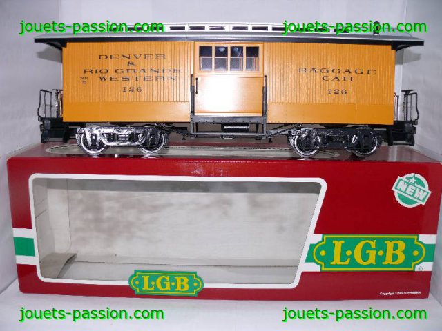 7787 LGB fourgon Western ref 3084