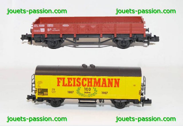 7803-7808 2 wagons Fleischmann Piccolo