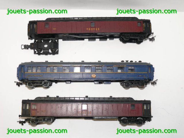 7826-7827 lot 3 voitures hornby acHo