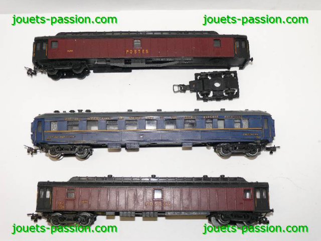 7826-7827 lot 3 voitures hornby acHo