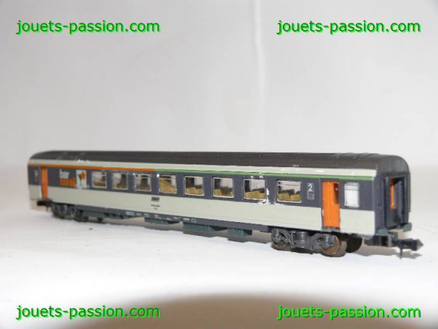 7828-7829-7830 3 voiture corail Lima 320324-320325-320326