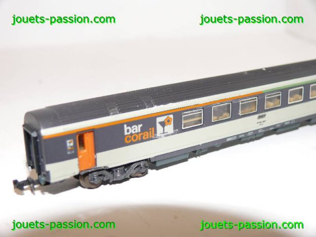 7828-7829-7830 3 voiture corail Lima 320324-320325-320326