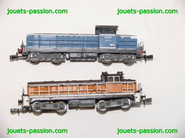 7921+7922 Piko BB66105 (ref.94105N) + Roco BB63743 Arzens (ref.23224) sans moteurs