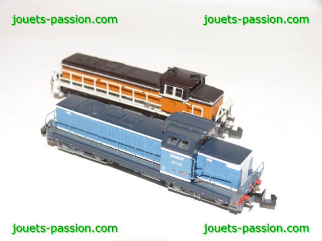 7921+7922 Piko BB66105 (ref.94105N) + Roco BB63743 Arzens (ref.23224) sans moteurs