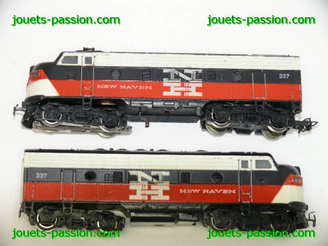 8028 : Marklin couplage F7 New Haven ref.3062+4062