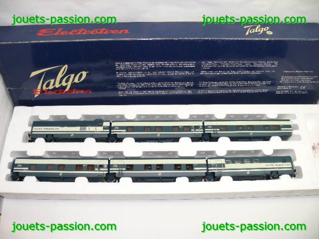 8114 Electrotren 3207K 6 voitures Talgo